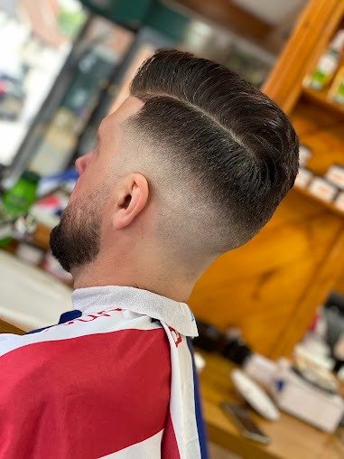 Skin fade haircut